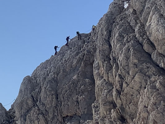 Hoher Dachstein mit Bergführer