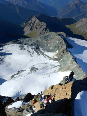 Großglockner Stüdlgrat mit Bergführer