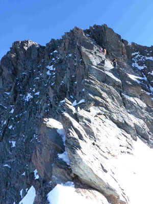 Großglockner Stüdlgrat mit Bergführer