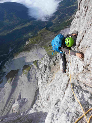 Hoher Dachstein Steinerweg mit Bergführer