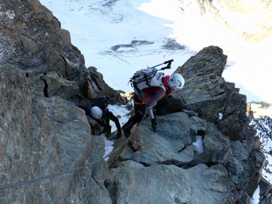 Großglockner Stüdlgrat mit Bergführer