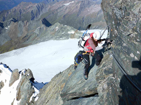 Großglockner Stüdlgrat mit Bergführer