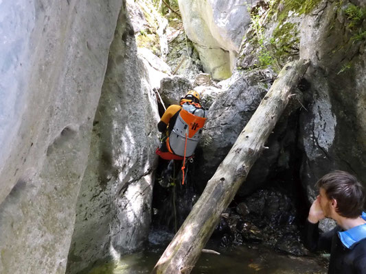 Canyoning Salzkammergut Bad Ischl Hohenzoller Wasserfall