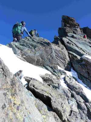 Großglockner Stüdlgrat mit Bergführer