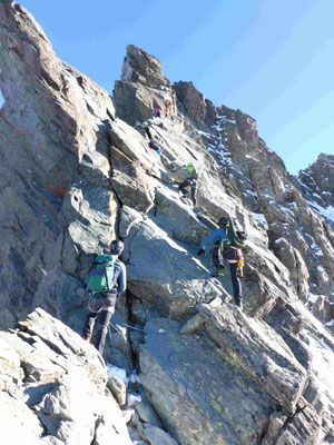 Großglockner Stüdlgrat mit Bergführer