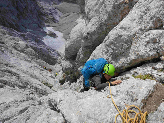 Hoher Dachstein Steinerweg mit Bergführer