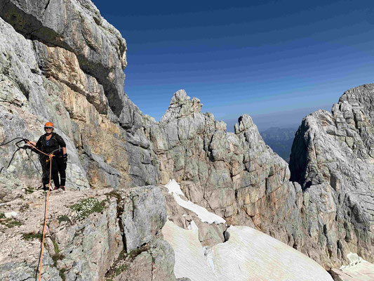 Hoher Dachstein mit Bergführer