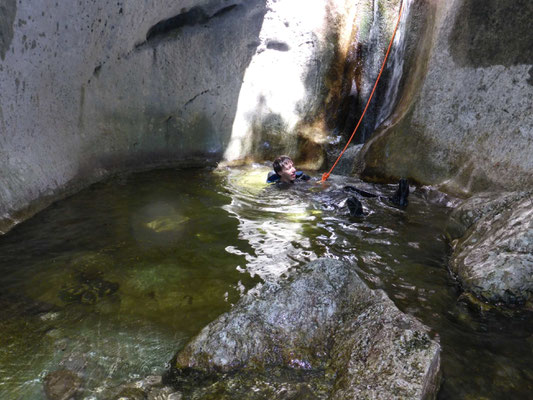 Canyoning Salzkammergut Bad Ischl Hohenzoller Wasserfall