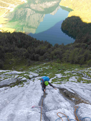 Klettern im Salzkammergut mit Bergführer