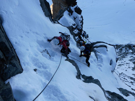 Großglockner Stüdlgrat mit Bergführer