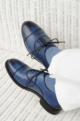 Schuhe von John Crocket 115-blue