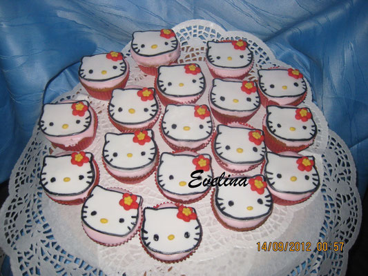 Cupcake "Hello Kitty"