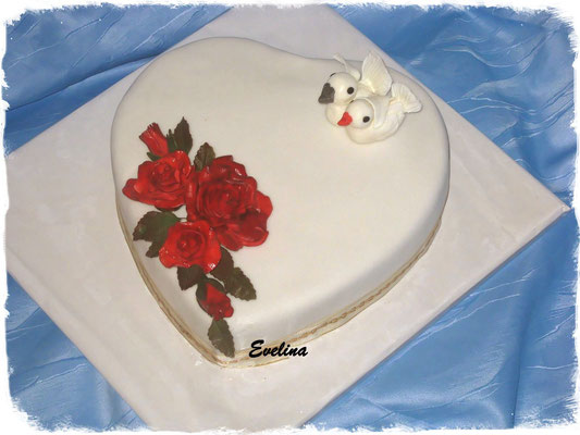 Torte "Zum Hochzeitstag" 1