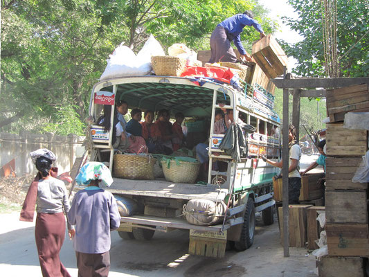 Pick-Up-Entladung. (Amarapura)