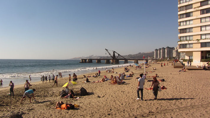 Schöner Strand.