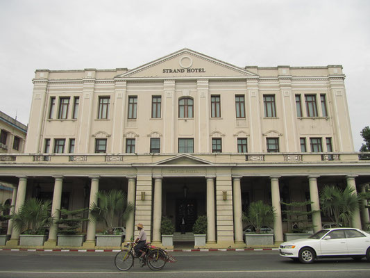 Die erste Adresse in Yangon und ganz Myanmar. Viele große Persönlichkeiten von gestern und heute residierten schon im berühmten Strandhotel.