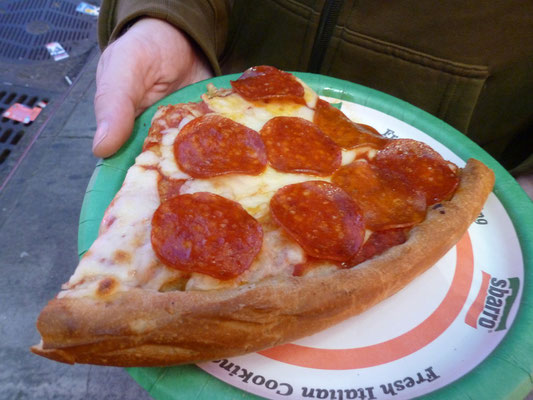 New York Style Pepperoni Pizza. Killer!