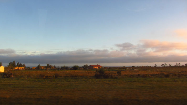 Durch die uruguayische Pampa auf dem Weg nach Montevideo.