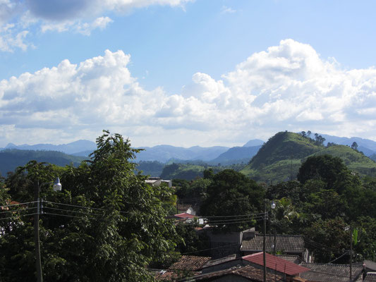 Blick von einem der Türme des Mirador el Cuartel.