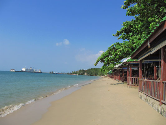 Unser Strand - der Vkictory Beach (Blick nach Norden).