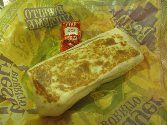 Taco Bell Burrito.