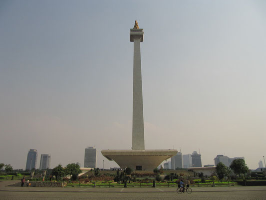 Monas - Nationalmonument und Jakartas Wahrzeichen.