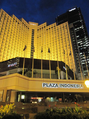 Plaza Indonesia in Central Jakarta.