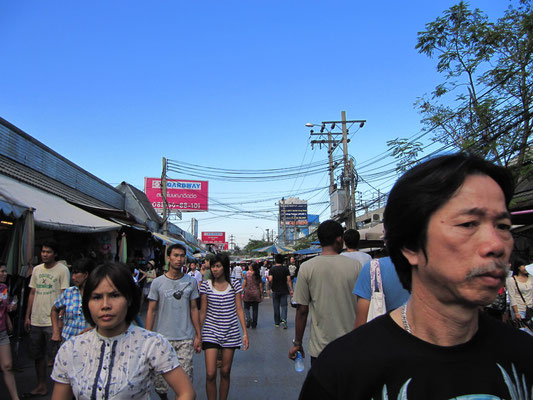 Der Größte Wochendmarkt der Welt: Chatuchak.