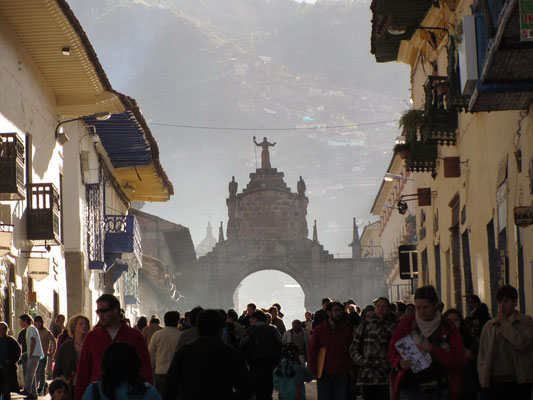 In Cusco ist immer was los.