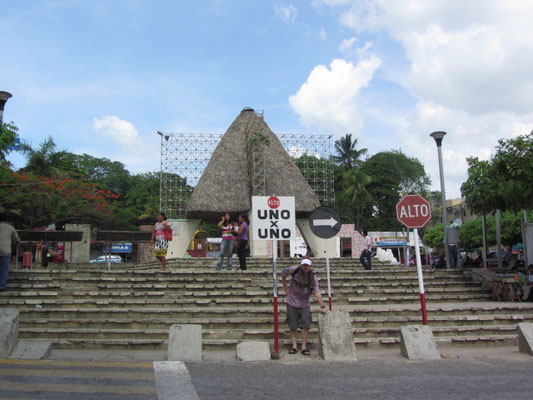 Der Parque Central. (Palenque)