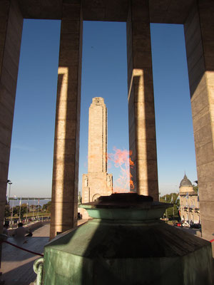 1822 hisste General Manuel Belgrano hier zum ersten Mal die Flagge Argentiniens. Daran erinnert heute dieses monumentale Denkmal.