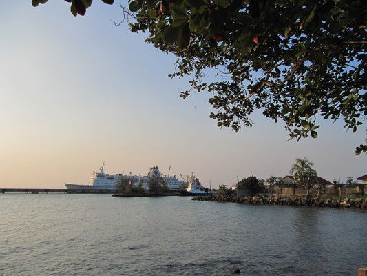 Der Hafen von Sihanouk Ville.