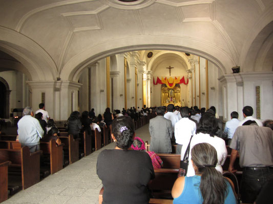 Gottesdienst in der La Merced.