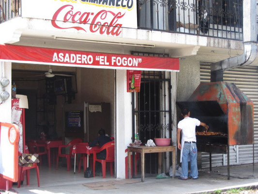 Chicken Shop in Palenque.