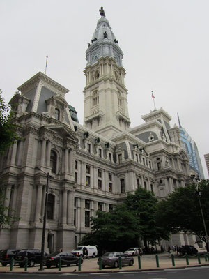 Phillies Rathaus, ein Tempel der Macht, ein Schloss der Verwaltung.