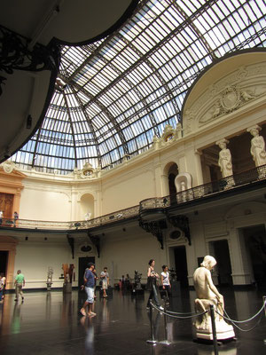 Im Palacio de Bellas Artes. Ein sehr interessantes Museum.