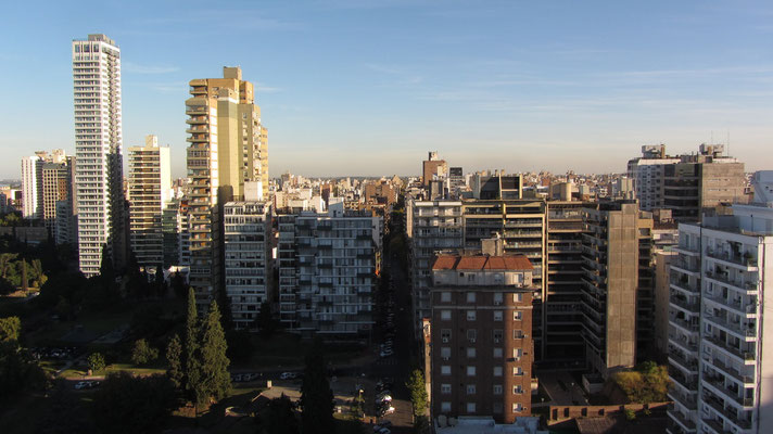 Blick über die Dächer der Stadt.