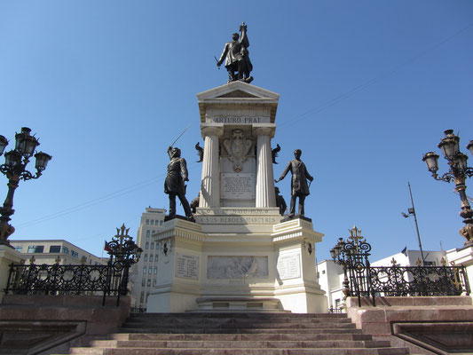 Das Monumento a los Heroes de Iquique.