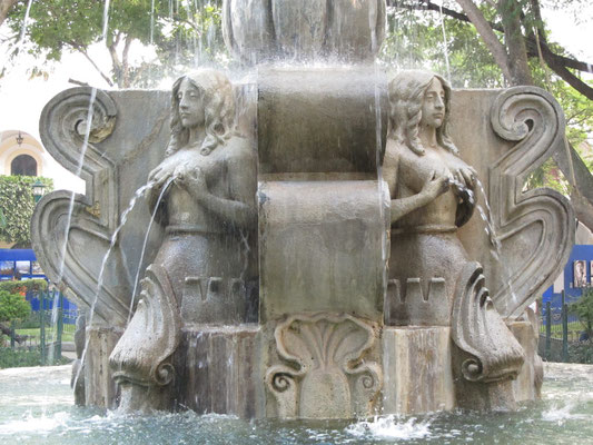 Der erotische Brunnen im Zentralpark.