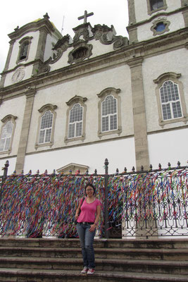 Die Kirche Nosso Senhor do Bonfim: Für die Bewohner Salvadors das wichtigste katholische Glaubenszentrum der Candomblé in Bahia.