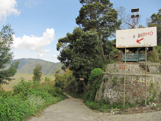 Auf dem Weg zum Bromo.