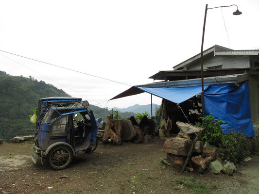 Wie man lebt und fährt in Banaue.