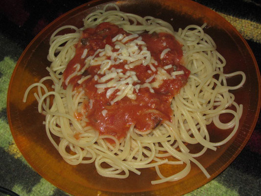 Spaghetti Pomodoro.