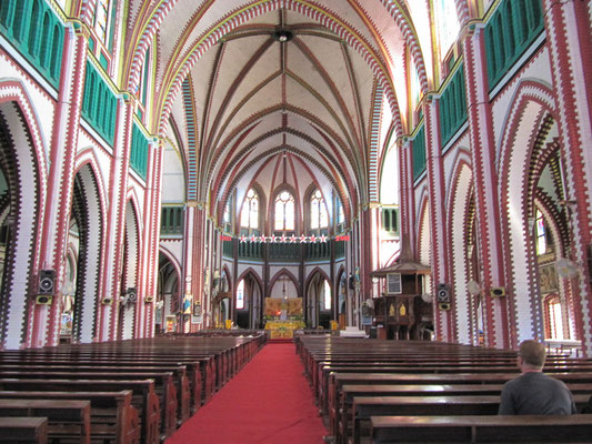 In der St Mary's Cathedral.