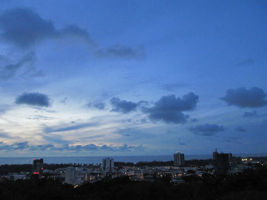 Blick auf die Stadt.