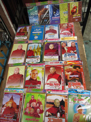Buddhistische Lehrkassetten.