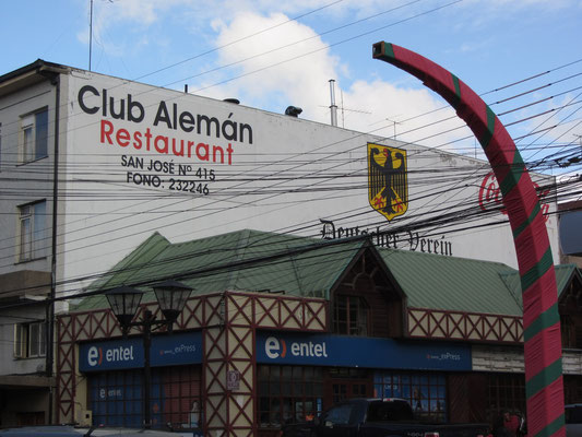 Deutsch, deutscher, Club Aleman im Herzen Puerto Varas.