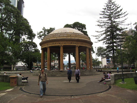 Im Parque Morazan steht San Joses Wahrzeichen, der Musiktempel.