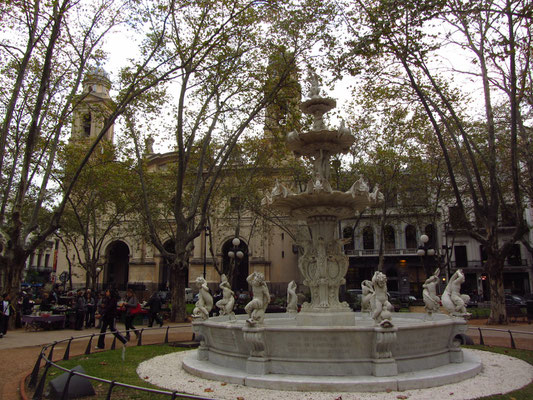 Die Kathedrale von Montevideo.