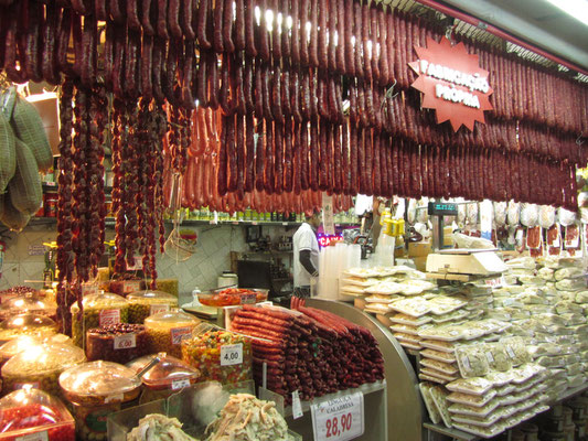 Würste. (Mercado Central)